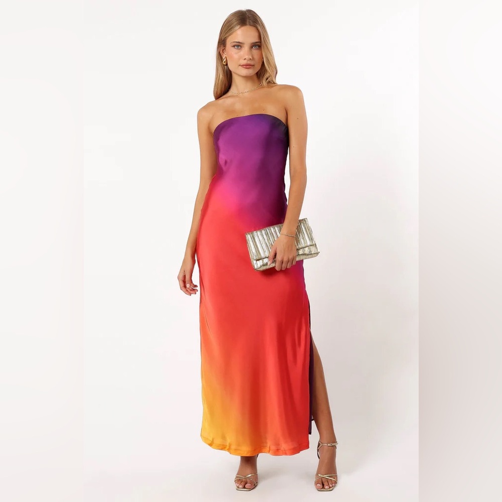 Coming Soon! Worn once. Petal and Pup Sunset Dress